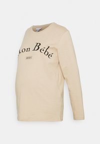 Topshop Maternity Mon Bebe Long Sleeved Top Taupe Beige Beige Zalando Co Uk Topshop Maternity Mon Bebe Long Sleeved Top Taupe Beige Beige Zalando Co Uk