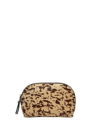 MINI ANIMAL PRINT TOILETRY - Kosmetiktasker - beige