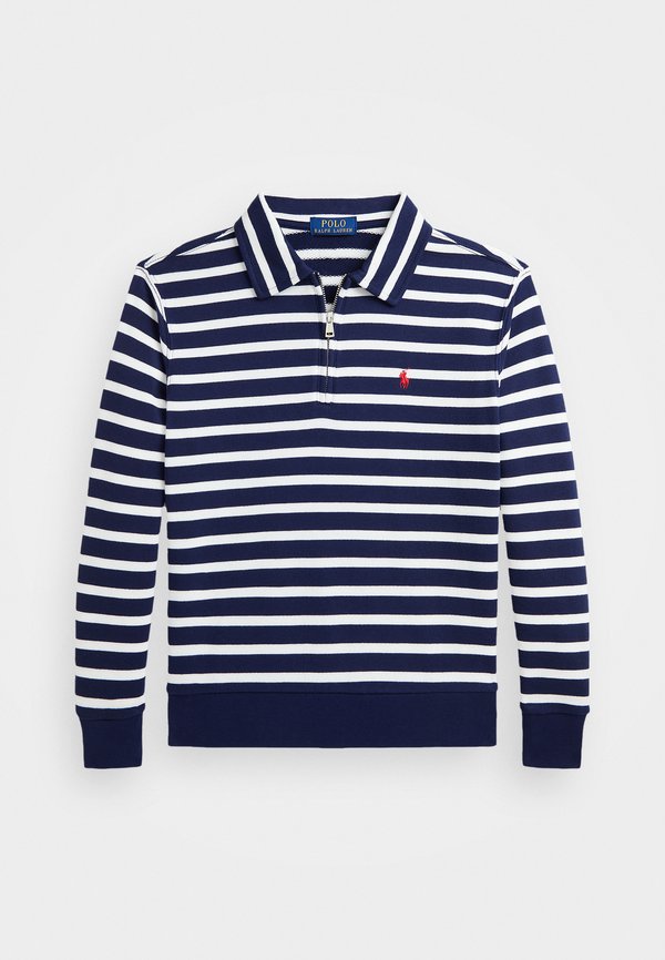 STRIPED FRENCH TERRY SWEATSHIRT - Polo shirt 1