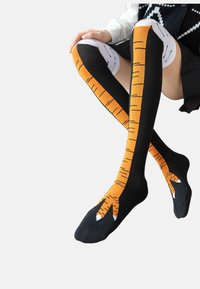 Mr Ukko CHICKEN LEG - Calcetines hasta la rodilla - long black