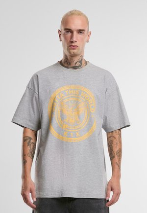 EAGLE - Print T-shirt - grey melange