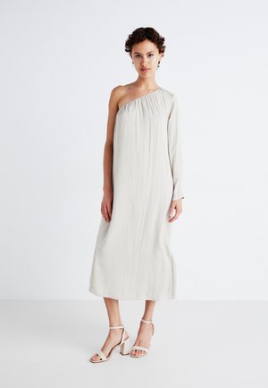 FLUID ONESHOULDER DRESS - Kokteilikleit/peokleit - beige