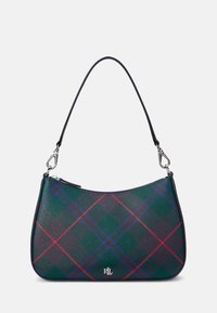 LEATHER MEDIUM DANNI BAG - Sac à main - refined navy