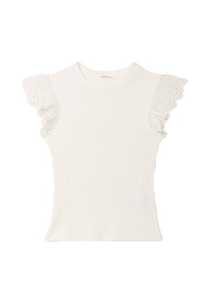 Cache Cache MIT KURZEN ÄRMELN - Basic T-shirt - ecru