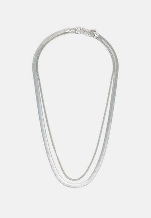 Jack & Jones JACPALMA NECKLACE UNISEX 2 PACK - Κολιέ - silver-coloured