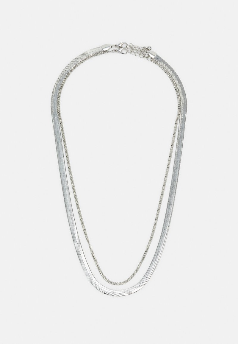 Jack & Jones JACPALMA NECKLACE UNISEX 2 PACK - Náhrdelník - silver-coloured