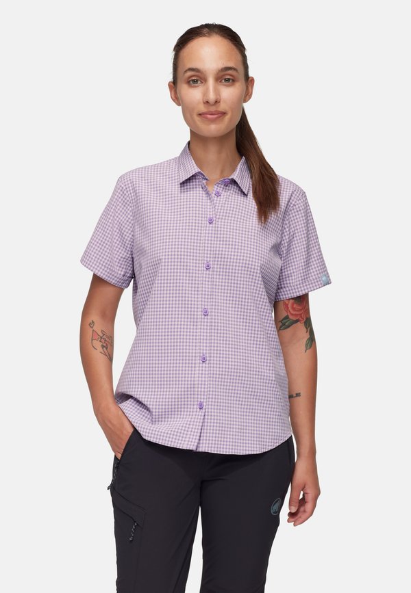 AADA  - Hemdbluse - lavandin alpine calamint