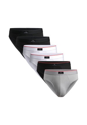 6 PACK - Slip - black/white/red/grey