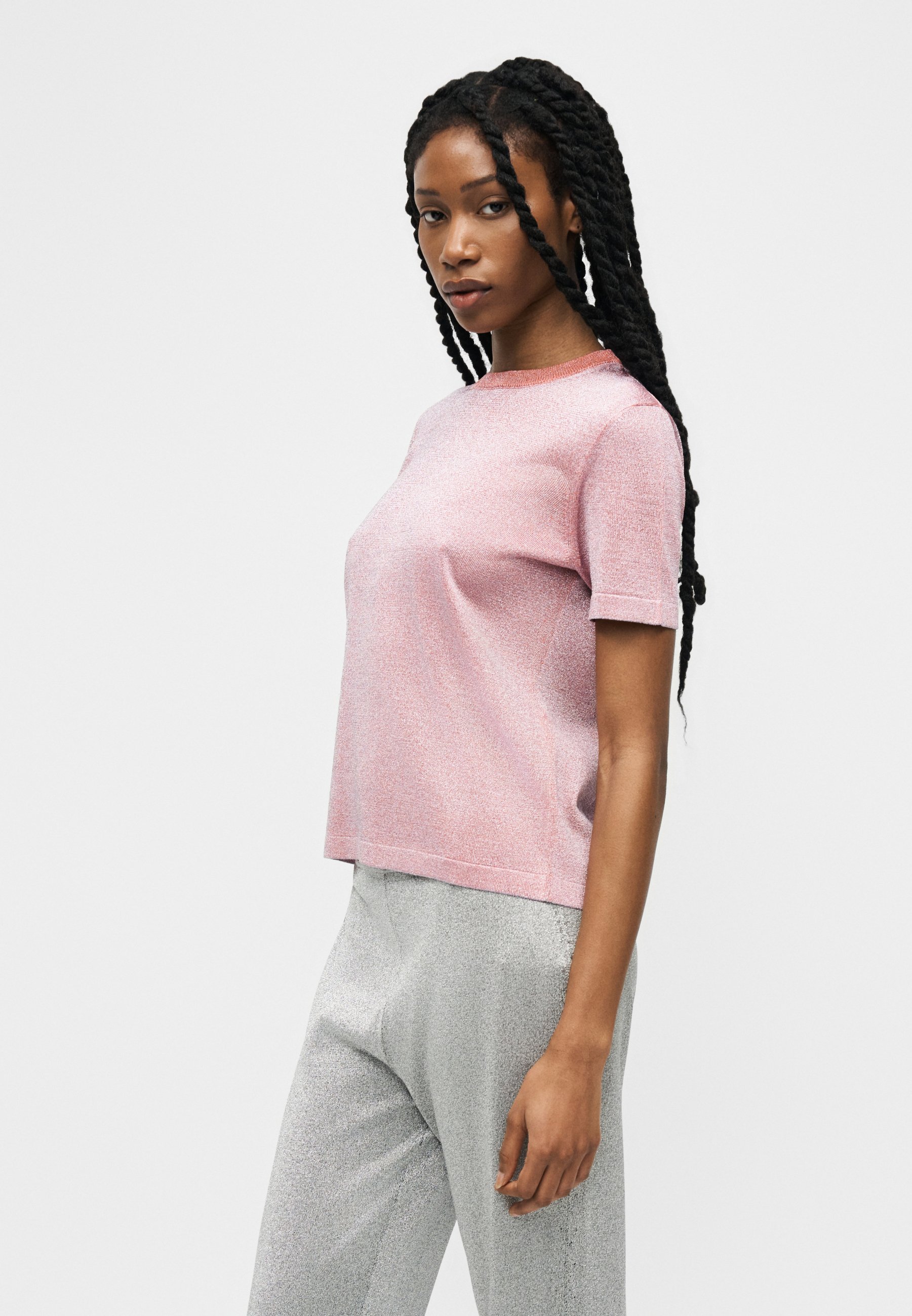 Missoni Trousers - silver-coloured - Zalando.co.uk