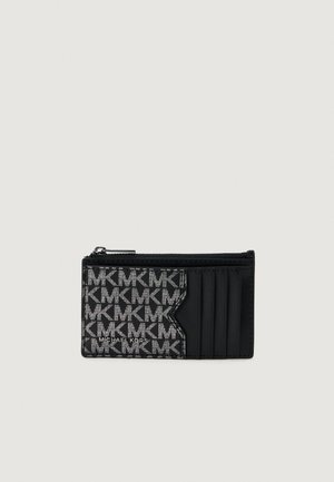 NOTCHED SLIM ZIP WALLET UNISEX - Portafoglio - black