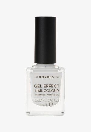 KORRES, GEL-EFFEKT NAGELLACK - Nagellack - blanc white 01