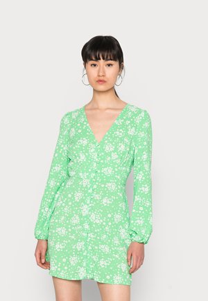 Shirt dress - spring green