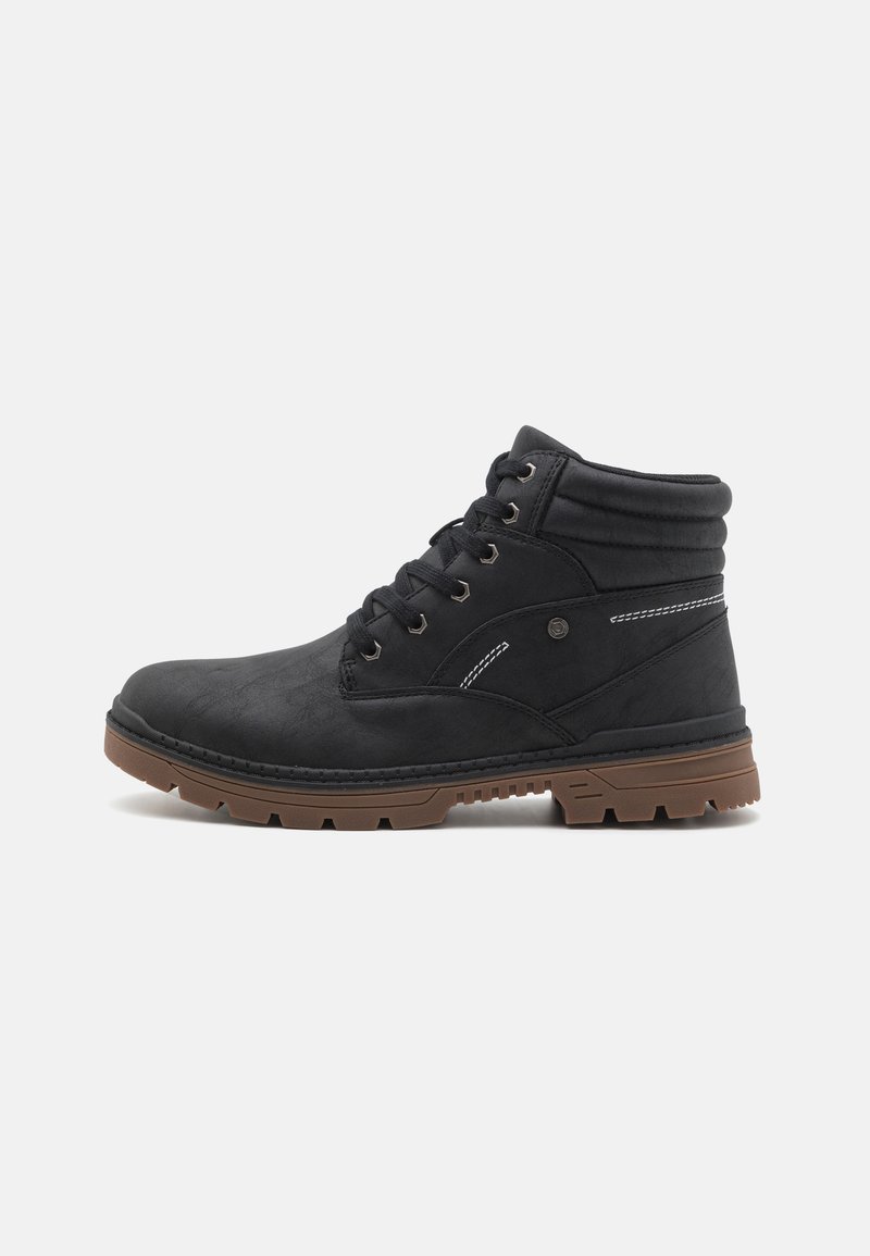 Pier One Bottines à lacets - black