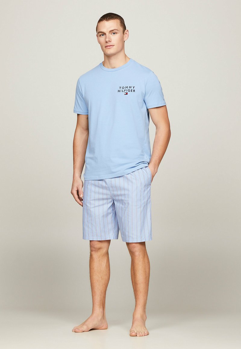Tommy Hilfiger ORIGINAL DRAWSTRING - Nachtwäsche Set - cloudy blue ...