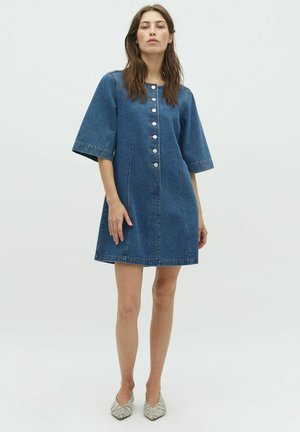 NENAYA - Vestito di jeans - vintage blue wash