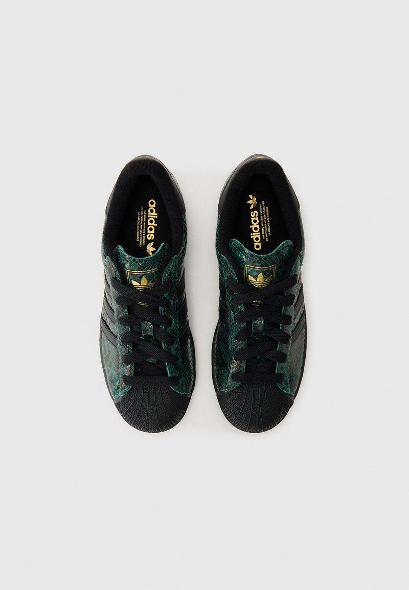 adidas Originals SUPERSTAR II W - Baskets basses - collegiate green/core black/gold-coloured