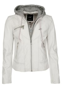 Maze MODERN MICO - Lederjacke - white/weiß