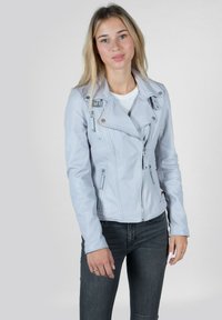 Freaky Nation PRINCESS - Chaqueta de cuero - xenon blue