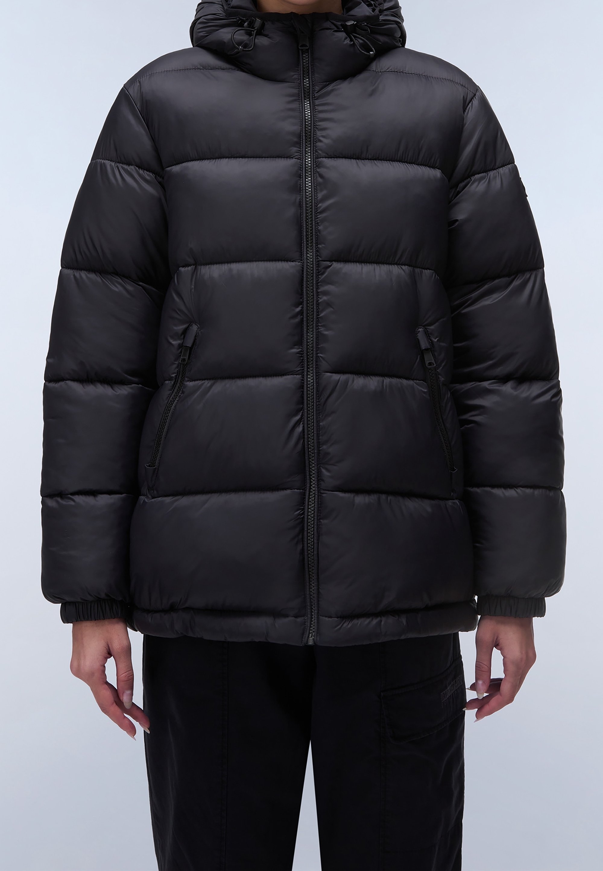 Veste Napapijri Homme Occasion - Noir Taille L - Très Bon état