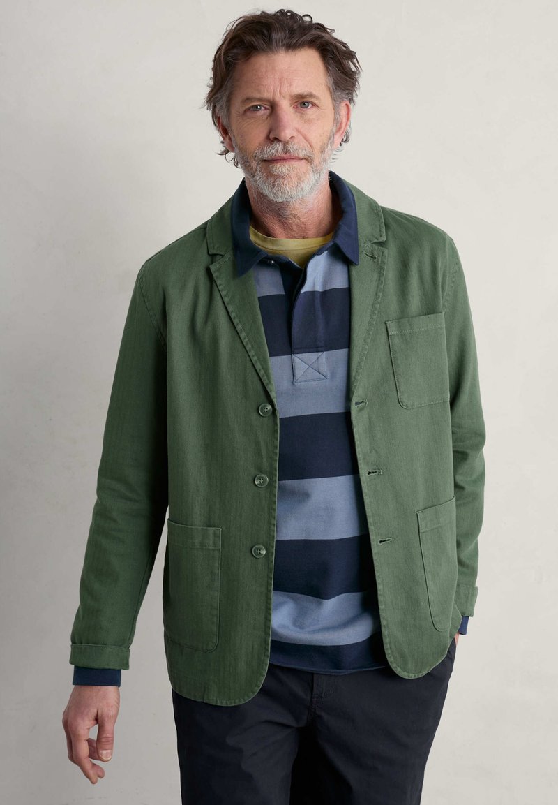 Seasalt Cornwall TOLLGATE LONG SLEEVE - Kavaj - dark balsam