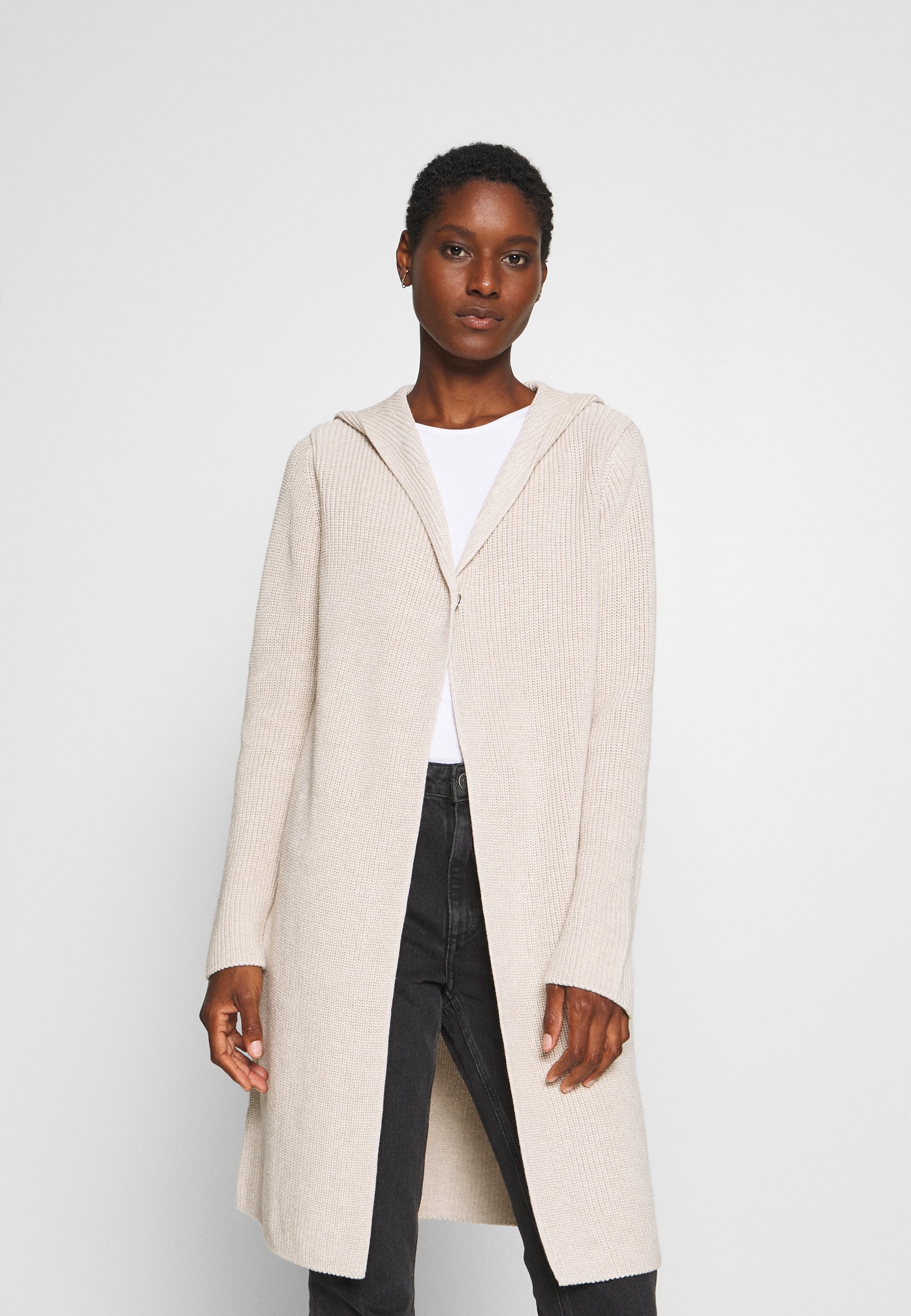Marco Polo Strickjacke Beige Cardigan Oversized Marco Polo Damen