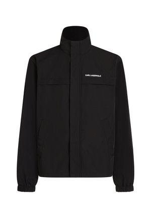 KARL LAGERFELD SHORT LOGO - Õuejope - black