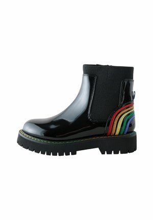 OLDER FIT - RAINBOW CHUNKY CHELSEA  - Stövletter - black