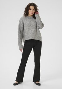 Kaffe Neule - grey melange