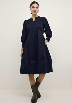 CUANTOINETT 3/4 SLEEVE - Day dress - blue iris