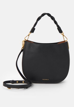 ARPEGE CROSSBODY BAG - Håndtasker - noir/caramel
