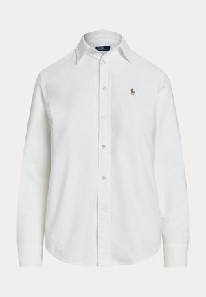 Polo Ralph Lauren THE ICONIC CLASSIC FIT OXFORD SHIRT - Gombos blúz - white