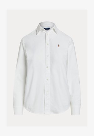 Polo Ralph Lauren THE ICONIC CLASSIC FIT OXFORD SHIRT - Gombos blúz - white