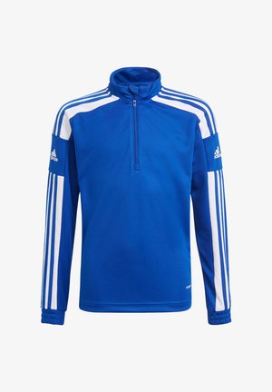 adidas Performance Zip-up sweatshirt - blauweiss