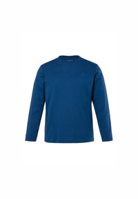 JP1880 MIT LOGO-RUNDHALS REGULAR FIT - Camiseta de manga larga - ultramarine
