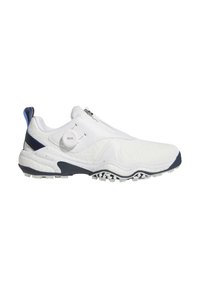adidas Golf CODECHAOS BOA 25 SPIKELESS - Golfskor - cloud white   silver metallic   collegiate navy
