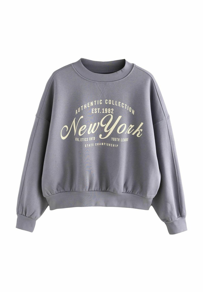 Next - SLOGAN  - Sweatshirt - blue, Vergrößern