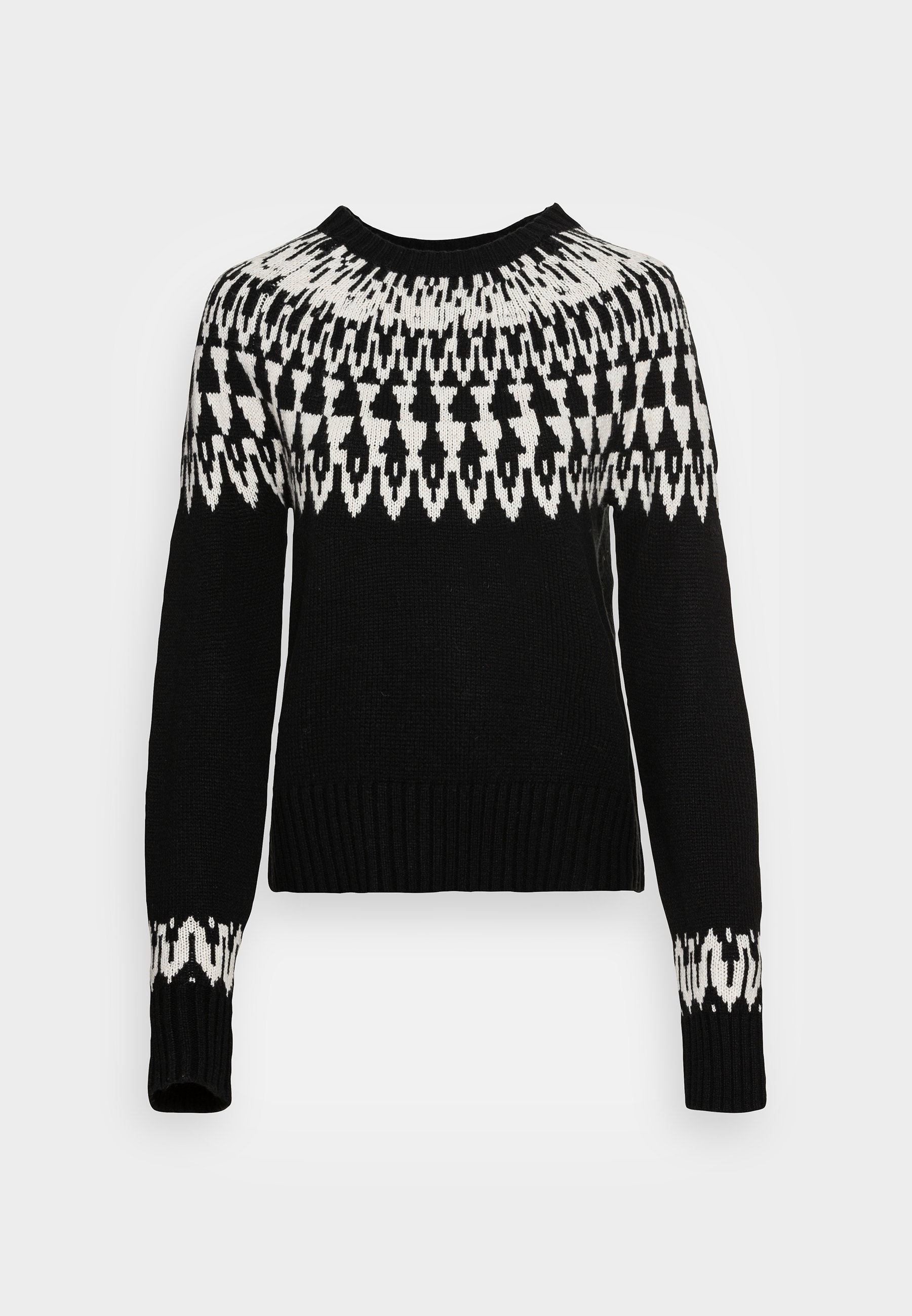 GOBI Cashmere JACQUARD MIT V AUSSCHNITT - Strickpul Produktbild-Vorschau 6
