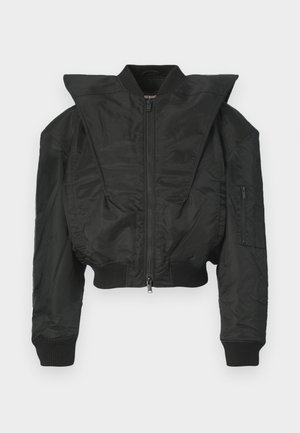 COLLARED  - Bomber tipa jaka - dark grey
