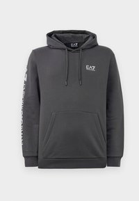 TRAIN LOGO SERIES HOODIE EXTENDED - Hoodie - asphalt