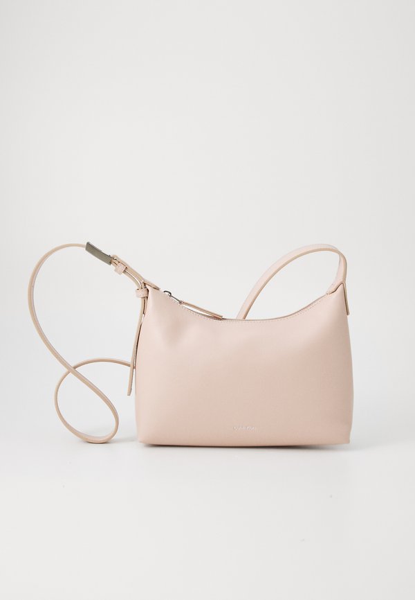 HARDWARE STRAP MEDIUM CROSSBODY - Cross body bag - rose dust