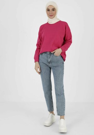 REFKA  - Straight leg -farkut - blue