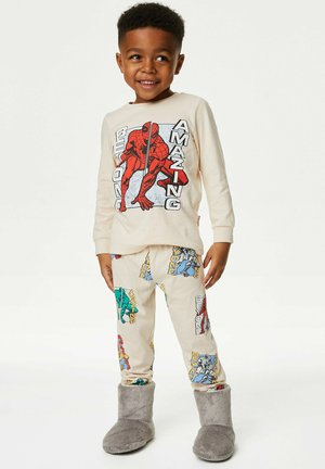 Marks & Spencer SPIDER-MAN SET - Pyjama set - ecru mix