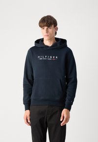 Tommy Hilfiger NEW YORK HOODY - Sweatshirt - desert sky