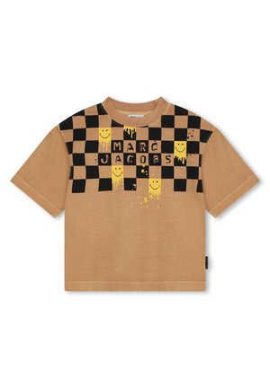 SHORT SLEEVES TEE - Triko s potiskem - stone