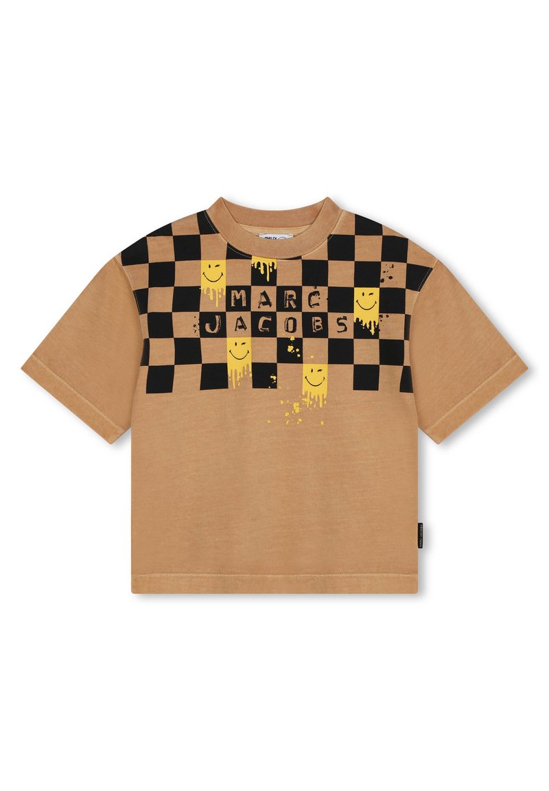 Marc Jacobs SHORT SLEEVES TEE - Tričko s potlačou - stone