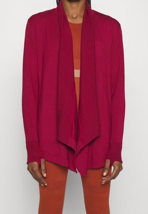 Sweat zippé - berry