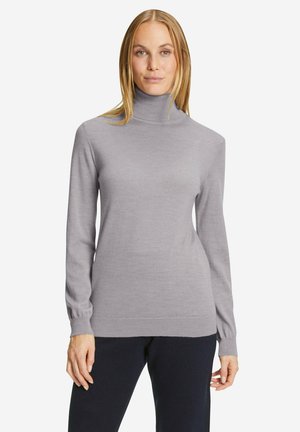 FALKE Basic Roll Neck New Merino - Strickpullover - light grey