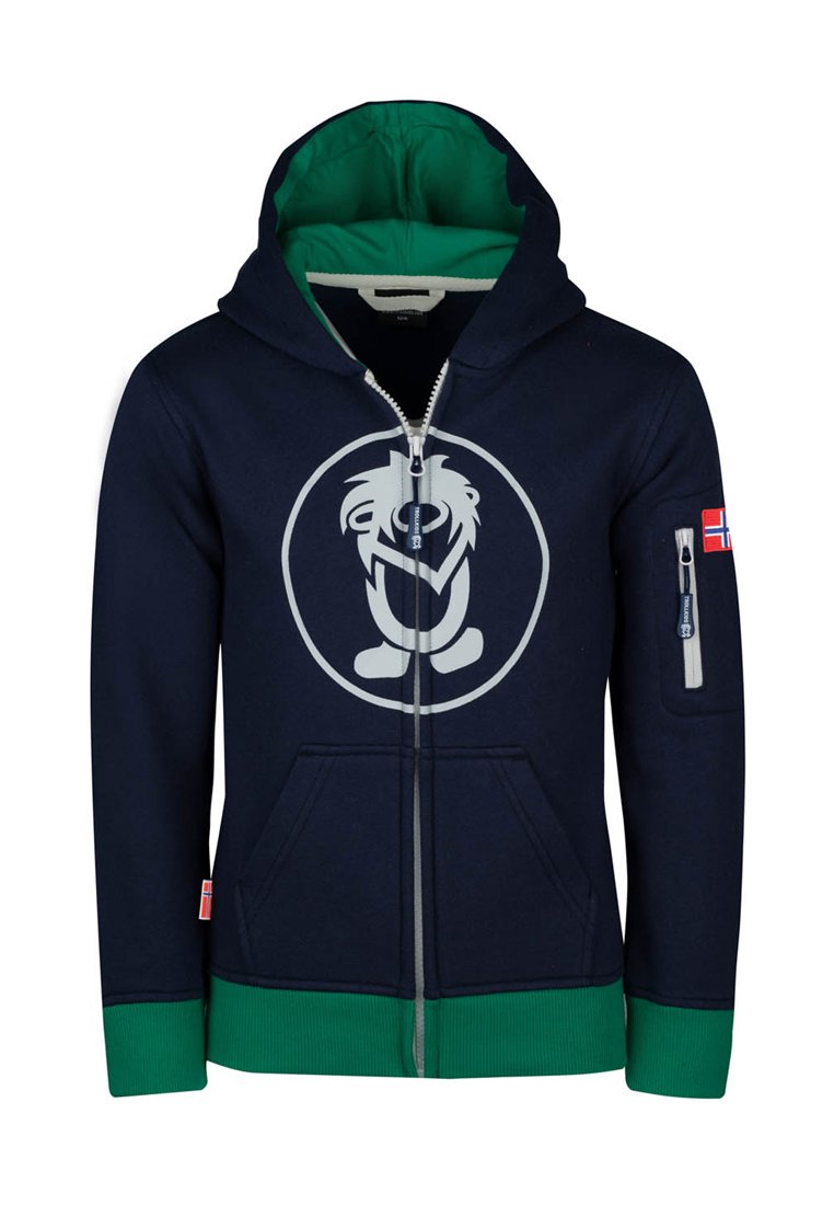 Trollkids Sweater met rits donkerblauw