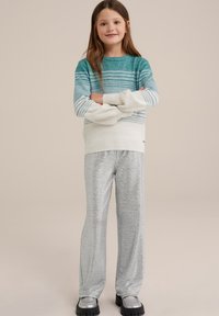 WE Fashion Nadrágok - silver