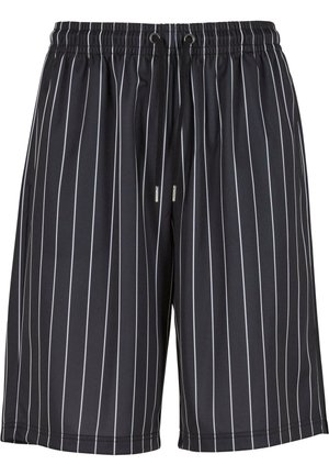 Urban Classics PINSTRIPE - Shorts - black white